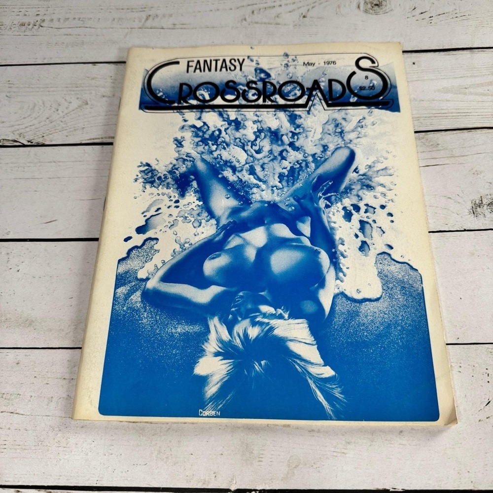 Fantasy Crossroads 8 May 1976 Robert E. Howard Fanzine Corben Art